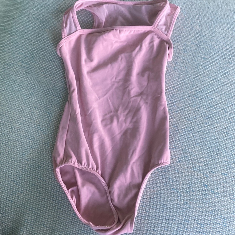 eleve dancewear custom pink leotard